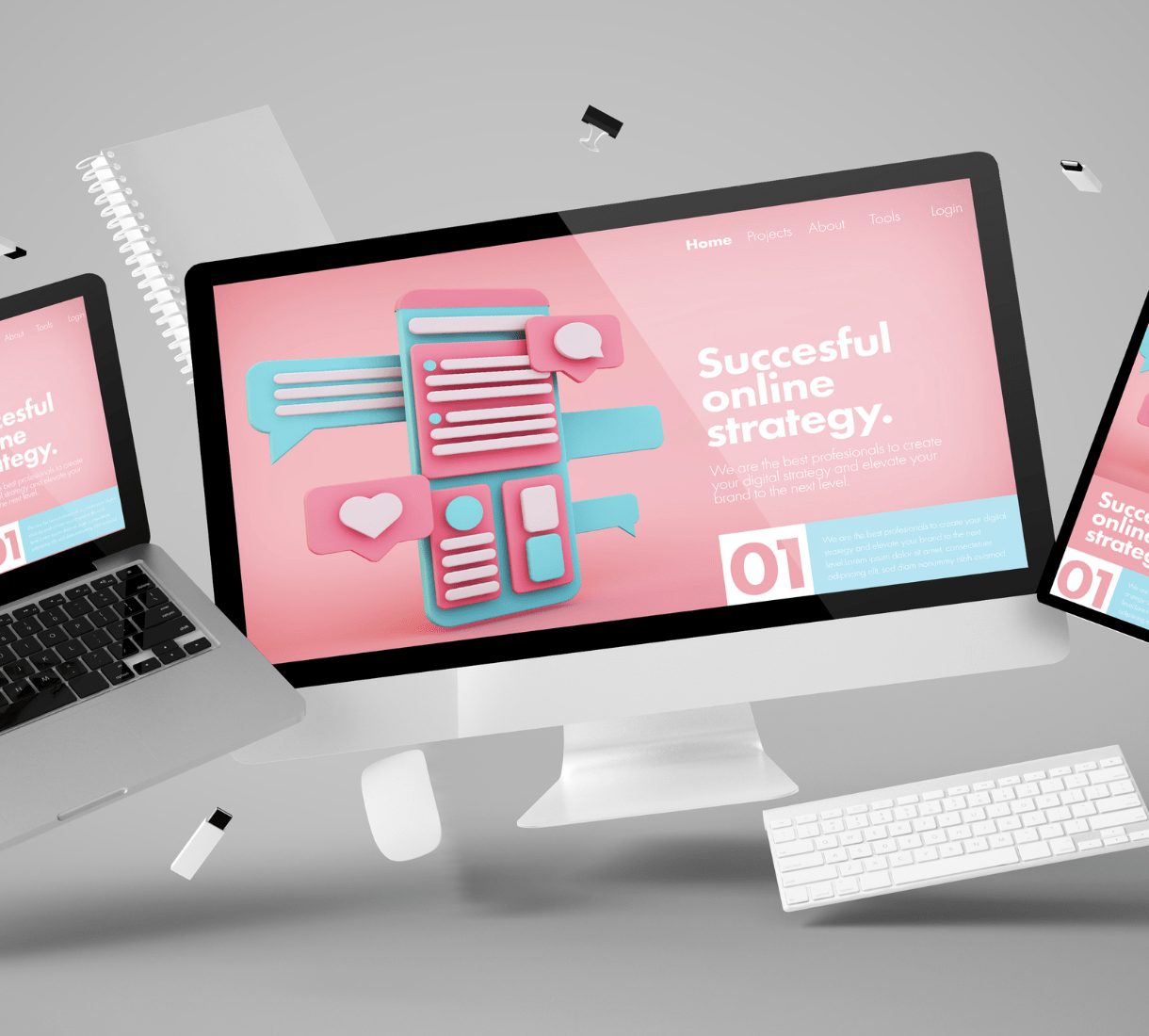UI/UX Design & Development - Cybez