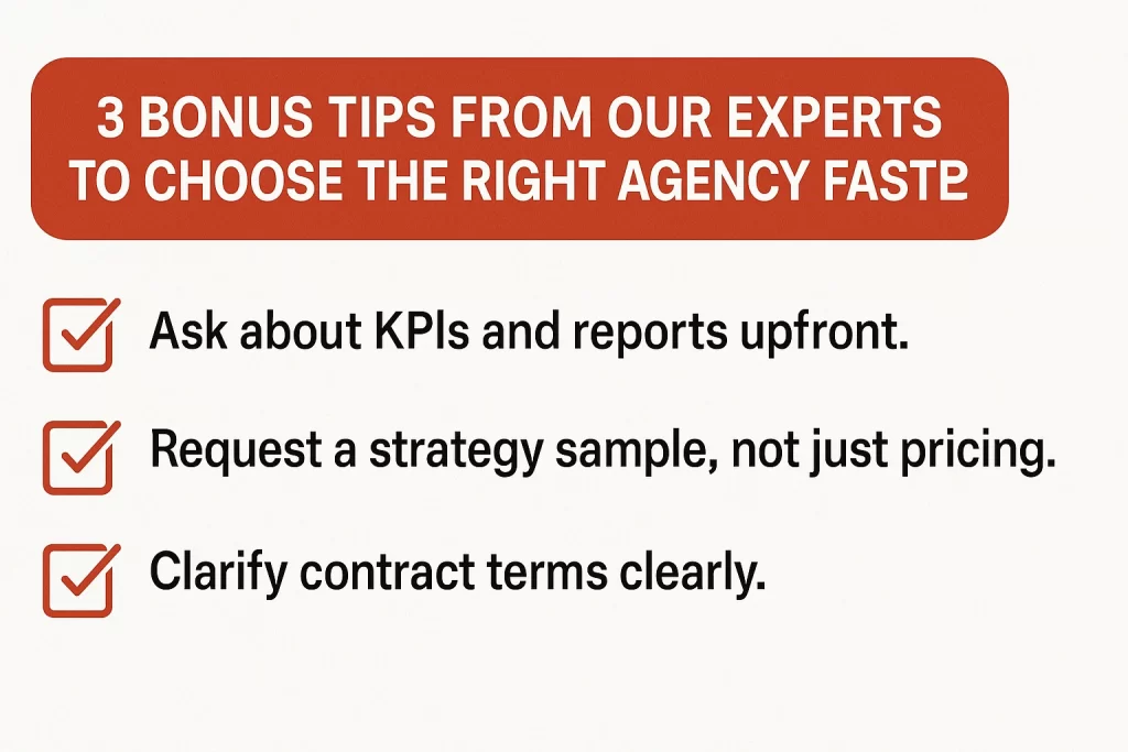 3 Bonus Tips From Our Experts